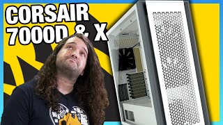 Corsair 7000D Airflow amp 7000X Case Review XL Cases for quotEATXquot Builds [upl. by Ramonda]