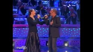 Mango e Laura Valente  Chissà se nevica Festival di Sanremo 2007 [upl. by Nnahoj65]