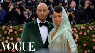 Alicia Keys and Swizz Beatzs Met Gala Date Night  Vogue [upl. by Ainwat]