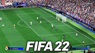 FIRST OFFICIAL FIFA 22 GAMEPLAY [upl. by Ayna]