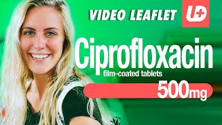 CIPROFLOXACIN 500 mg  What it is for how to use dose warnings and side effects [upl. by Anoi175]