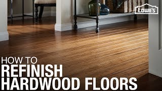 How to Refinish Hardwood Floors [upl. by Llien]