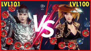 Mir4 Warrior Vs Taoist Arena Pvp [upl. by Zamir]