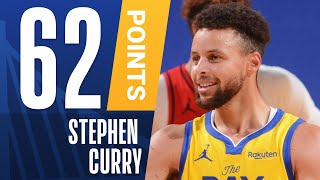 CAREERHIGH 62 PTS For Stephen Curry‼ [upl. by Whitehurst]