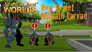 AQW How to get Nulgath Larvae  Epic must have pet  Includes 2 Quests  Usable for NonMembers [upl. by Htebharas]