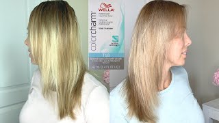 Wella T18 Toner Before and After [upl. by Giacopo]