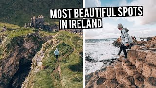 Most Beautiful Places in Ireland  Giants Causeway amp Dark Hedges [upl. by Ainig]