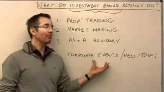 What do investment banks actually do  MoneyWeek Investment Tutorials [upl. by Oicanata]