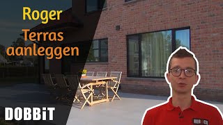 Roger  Terras aanleggen [upl. by Sadiras]