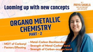 organometallic compoundsorganometallic chemistry MetalcarbonylMOT of carbonyl Aurum Chemistry [upl. by Care]