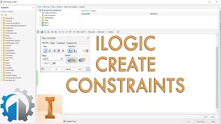 iLogic For Beginners 4 Creating Constraints [upl. by Katonah107]