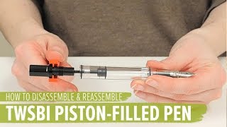 How to Disassemble amp Reassemble a TWSBI PistonFilled Pen [upl. by Nola691]