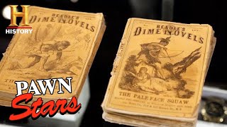 Pawn Stars TOUGH NEGOTIATION for RARE Dime Book Collection Season 17  History [upl. by Aener]