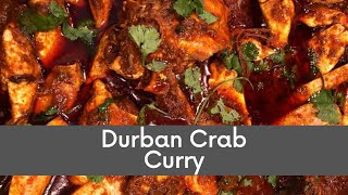 Durban Crab Curry  durbancrabcurry perimaskitchen [upl. by Nylareg]