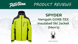 Spyder Vanqysh GORETEX Insulated Ski Jacket Review [upl. by Aynna]