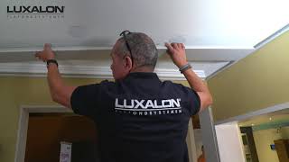 Montage instructievideo Luxalon 300L Largo aluminium plafond [upl. by Siravat]