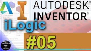 05 AUTODESK INVENTOR ilogic Tutorial  Operators [upl. by Llennyl]