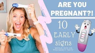 Early Signs of Pregnancy  By a LampD RN [upl. by Brietta283]