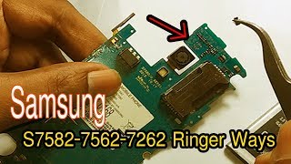 How to Samsung gt S758275627262 Ringer Ways amp Speaker Jumper [upl. by Llennoj]