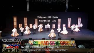 Cariñosa  Philippine Folk Dance Competition 2017 [upl. by Celtic]