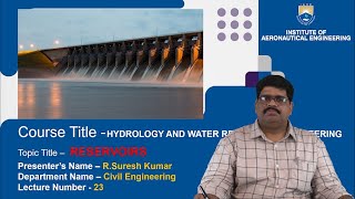 Reservoirs by Mr R Suresh Kumar [upl. by Muirhead]