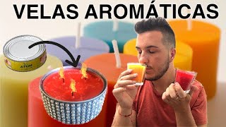 CÓMO HACER VELAS 🕯  VELAS DECORATIVAS  VELAS AROMÁTICAS 😍  SOY DE AMARTE [upl. by Hobbs]