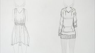 How to Draw Manga Clothing Folds request [upl. by Mason288]