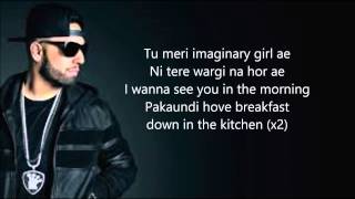 IMRAN KHAN  IMAGINARY LYRICS [upl. by Ynatterb]