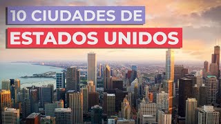 10 Ciudades de Estados Unidos 🇺🇸  Imprescindibles [upl. by Attenov33]