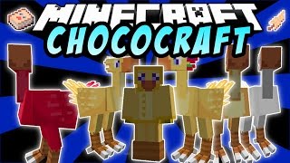 CHOCOBOS ChocoCraft  Minecraft Mod 1710 [upl. by Cacka]