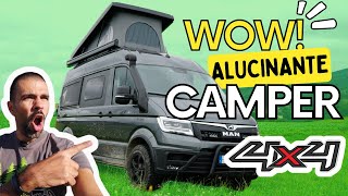 🔴 La Furgoneta CAMPER 4x4 Que te va a SORPRENDER ► MAN TGE 🚐 VAN TOUR 162 [upl. by Anirtruc976]