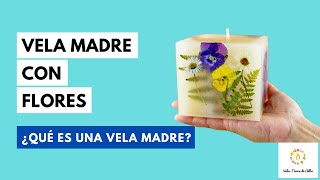 Como Hacer VELAS ARTESANALES 🌺🌿Técnica VELA MADRE [upl. by Schwejda762]