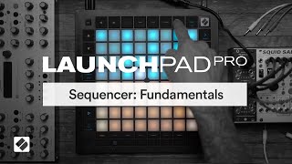 Sequencer Fundamentals  Launchpad Pro  Novation [upl. by Bessie]