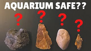 Aquarium Safe Rocks QUICK  EASY TEST [upl. by Ylak]