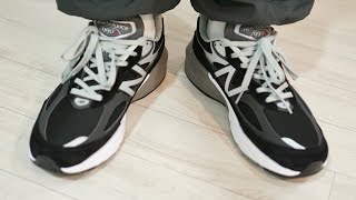 New Balance 990v6 Made in USA Black White M990BK6 [upl. by Tound]