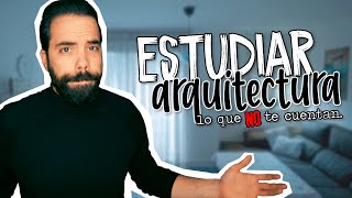 ¿Cómo es ESTUDIAR arquitectura  Mi EXPERIENCIA [upl. by Yatnuahs]