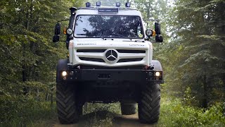 MercedesBenz Unimog UHE 5023 Pure White  OffRoad [upl. by Post771]