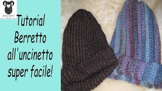 Tutorial berretto alluncinetto super facile [upl. by Ahsitruc]