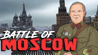 Battle of Moscow  Animated History [upl. by Ridgley]