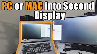 Turn your PC or Mac into a second display [upl. by Olwen442]