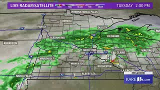 LIVE RADAR Storms move across Minnesota [upl. by Horick575]