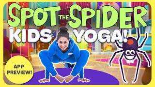 Spot the Spider  A Cosmic Kids Yoga Adventure app preview [upl. by Lareneg]