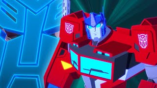 BEST OF OPTIMUS PRIME  Transformers Cyberverse  Transformers Official [upl. by Yblek408]