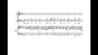 Cantique de Jean Racine G Fauré Score Animation [upl. by Whitby]