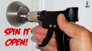 How To Spin Open a Deadbolt Lock [upl. by Nahsez]