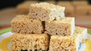 RICE KRISPIE TREATS  How To Make Rice Krispies Treats  SyS [upl. by Darelle]