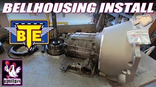 BTE Bellhousing Install Powerglide Build Part 02 [upl. by Drofnats462]