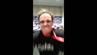 Trevor Phillips Steven Ogg from GTA 5 Tells me quotGo F Yourselfquot NY Comic Con 2013 Original [upl. by Hewart665]