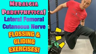 Meralgia Paresthetica Lateral Femoral Cutaneous Nerve FlossingGliding Exercises  Dr Wil amp Dr K [upl. by Kathye729]