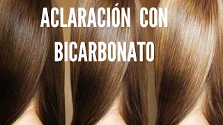 ACLARA TU CABELLO SIN DECOLORANTE RESULTADOS EN INSTANTES [upl. by Wilbert]